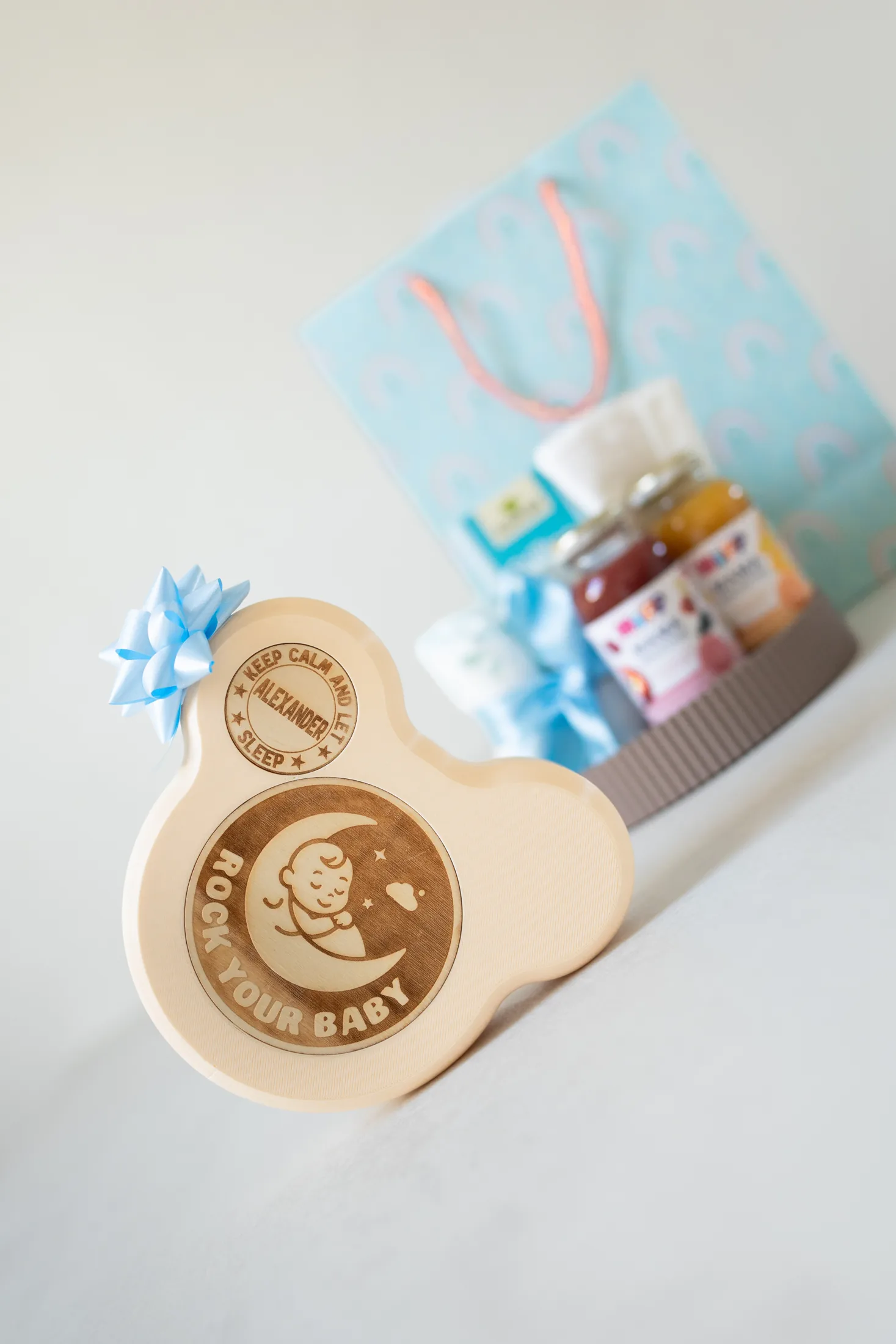 ROCK your BABY als persönlich verpacktes Geschenk zur Geburt