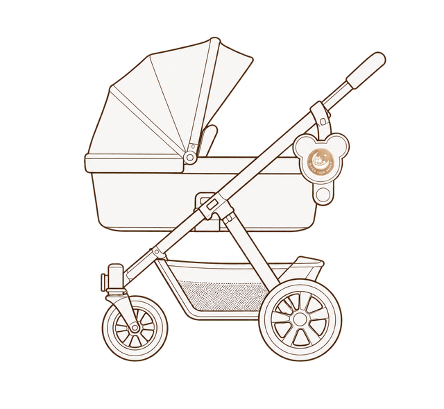 Illustration: ROCK your BABY with a pushchair