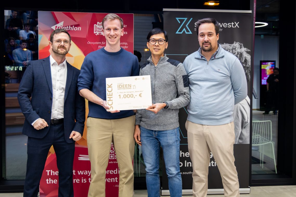1. Platz beim Geschäftsideen Wettbewerb 2025